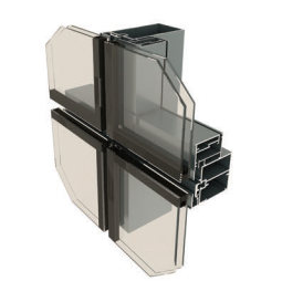 120系列隱框、半隱框幕墻